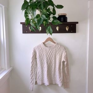 J. Crew Factory Cable Knit Sweater